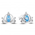 Disney's Cinderella Carriage Button Earrings 293060C01