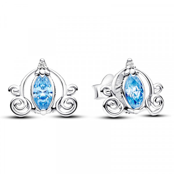 disney-s-cinderella-carriage-button-earrings-293060c01