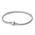 Pandora Moments Bracelet Snake Chain Marvel Logo Clasp 592561C01