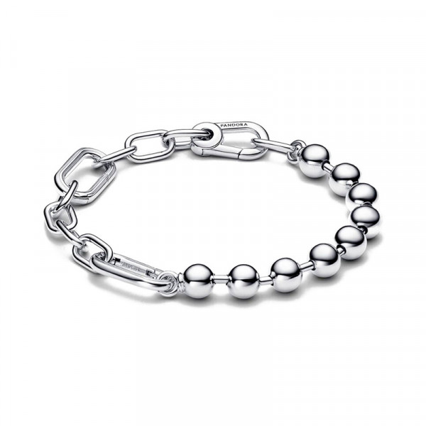 bracciale-a-maglie-e-perline-di-metallo-pandora-me-592793c00