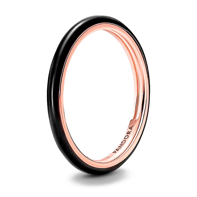 Pandora Anelli Anello Pandora smalto nero ME 189655C01
