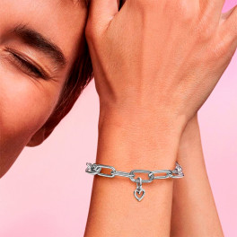 ハート♡ Metallic Sky Blue Heart Charm | Sterling silver | Pandora US