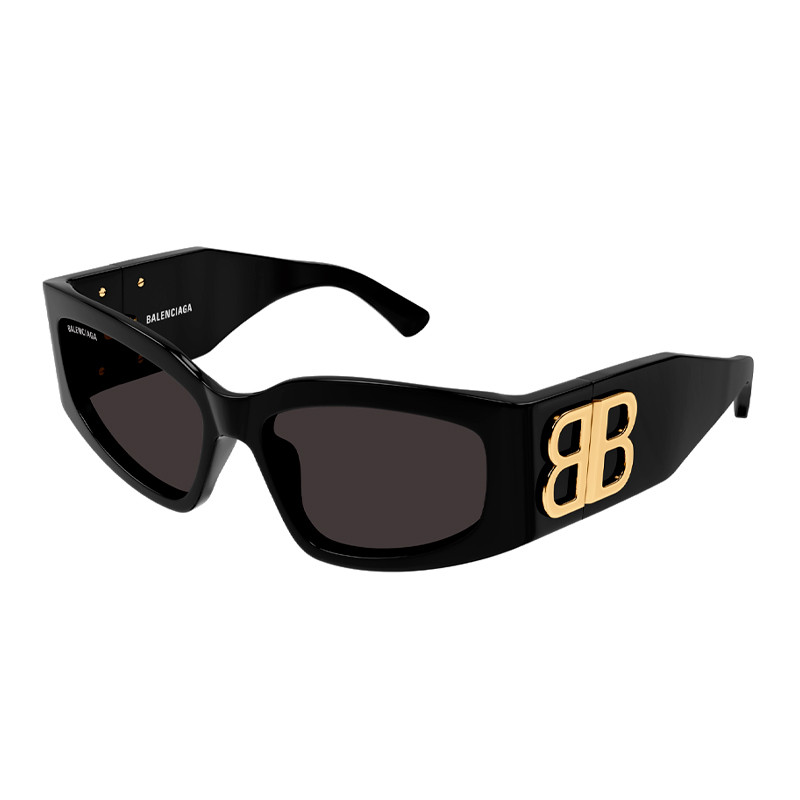 Balenciaga Woman Sunglass BB0321S -  Frame color: Black, Lens color: Grey