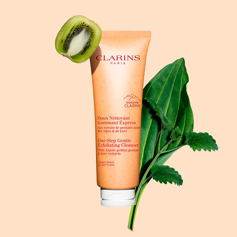 Clarins Doux Nettoyant Gommant Express Limpiador Exfoliante Suave – imagen 4