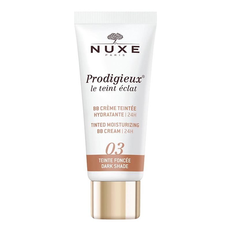 Nuxe Facciale Soins Prodigieux Le Teint BB Cream idratante con colore - Tonalità scura