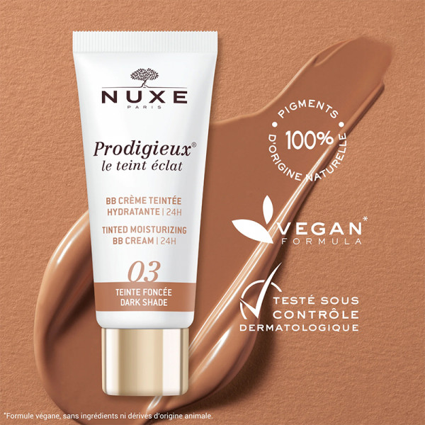 SOINS PRODIGIEUX BB Cream Hidratante con Color - Tono medio