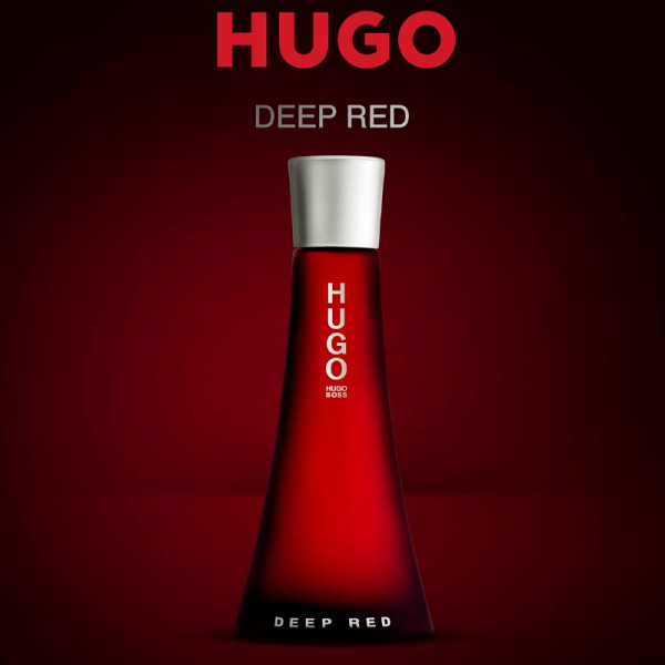 Deep red hugo boss mujer sale