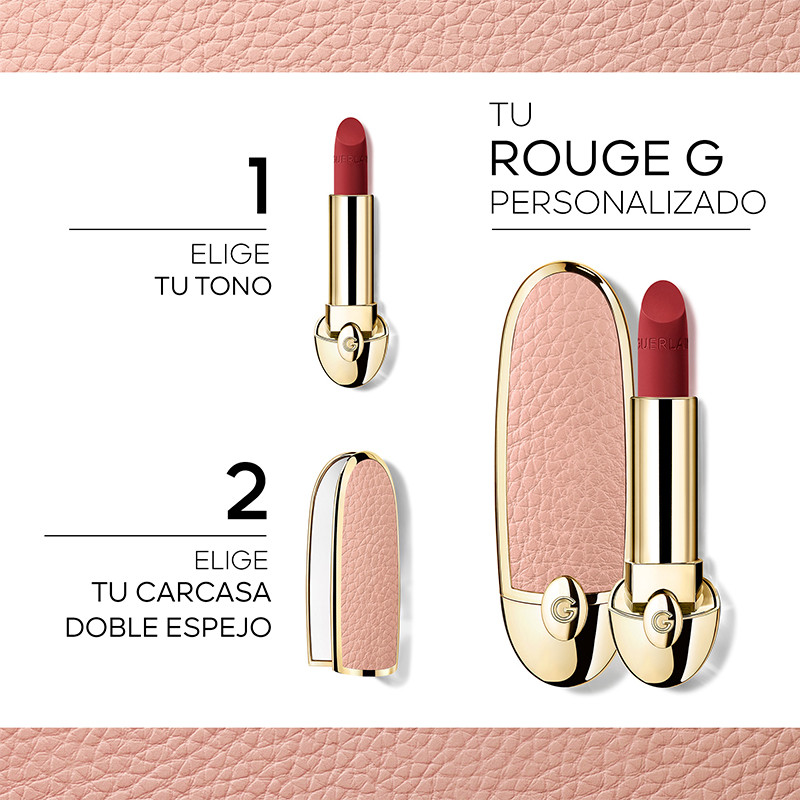 Guerlain Rouge G Case Carcasa Joya Con Doble Espejo Barra De Labios – imagen 4