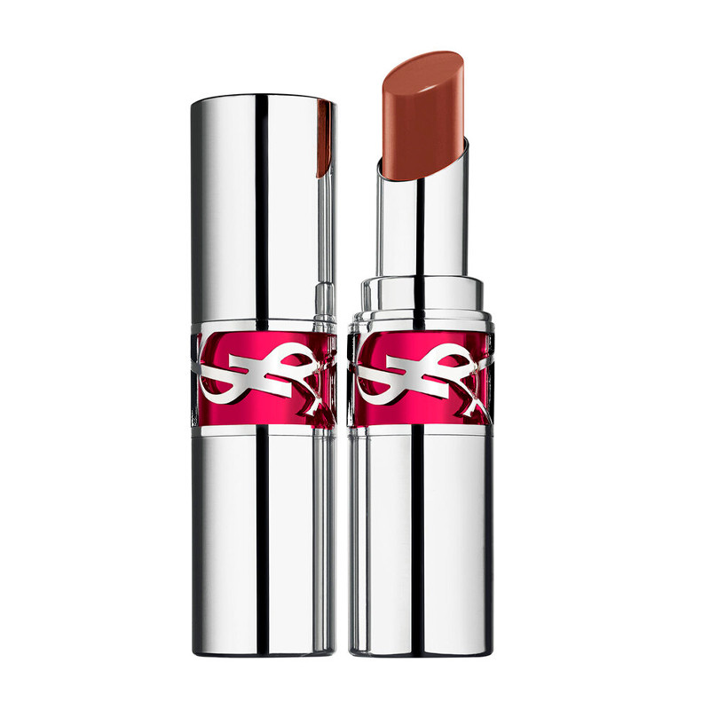 Yves Saint Laurent Scenic Brown Lipstick Loveshine Candy Glaze Glossy Effect Lipstick Size 14