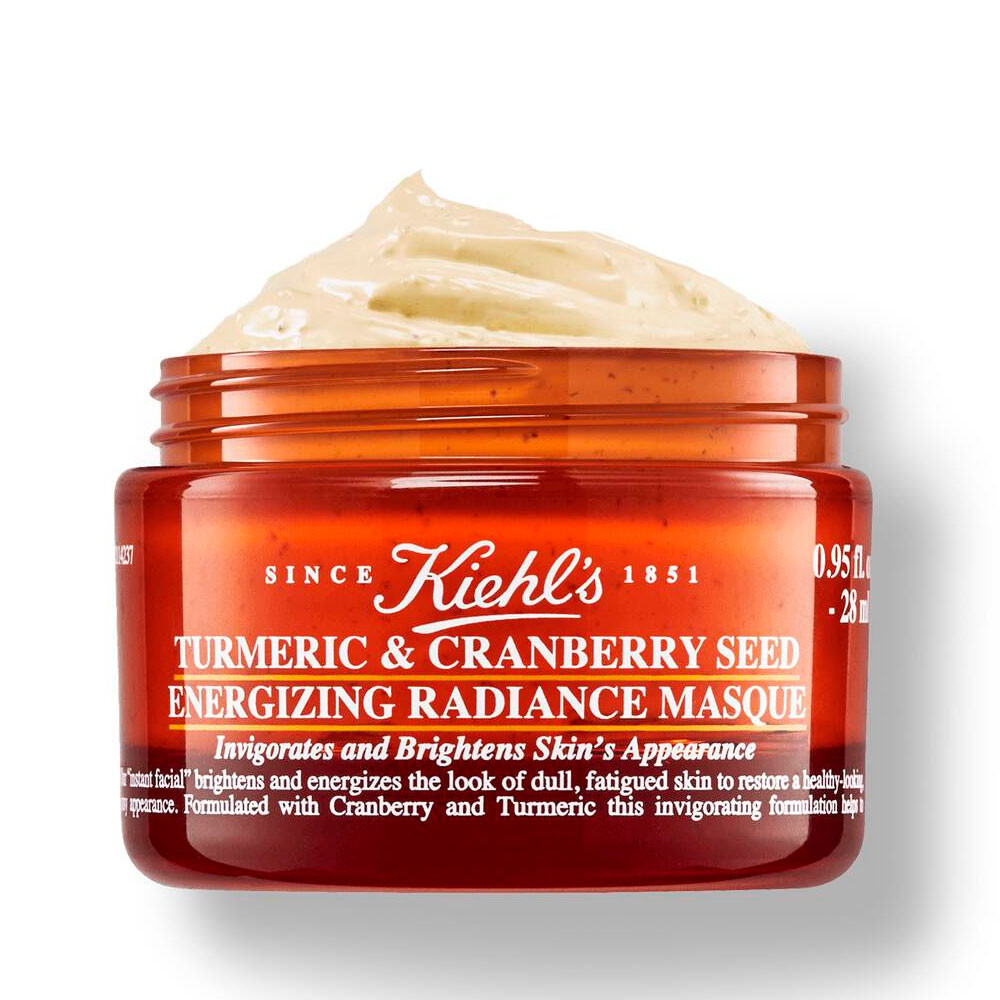 Kiehl's Masks And Scrubs Turmeric & Cranberry Seed Energizing Radiance Masque Facial Mask That Illuminates And Energizes The Skin
