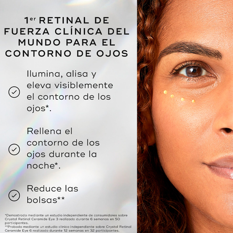 Medik8 Crystal Retinal Ceramide Eye 6 Crema Reafirmante -Restauradora Contorno De Ojos – imagen 2