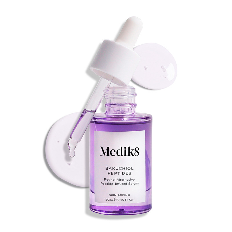 Medik8  Face Skin Care Bakuchiol Peptides Serum  Anti-aging treatment