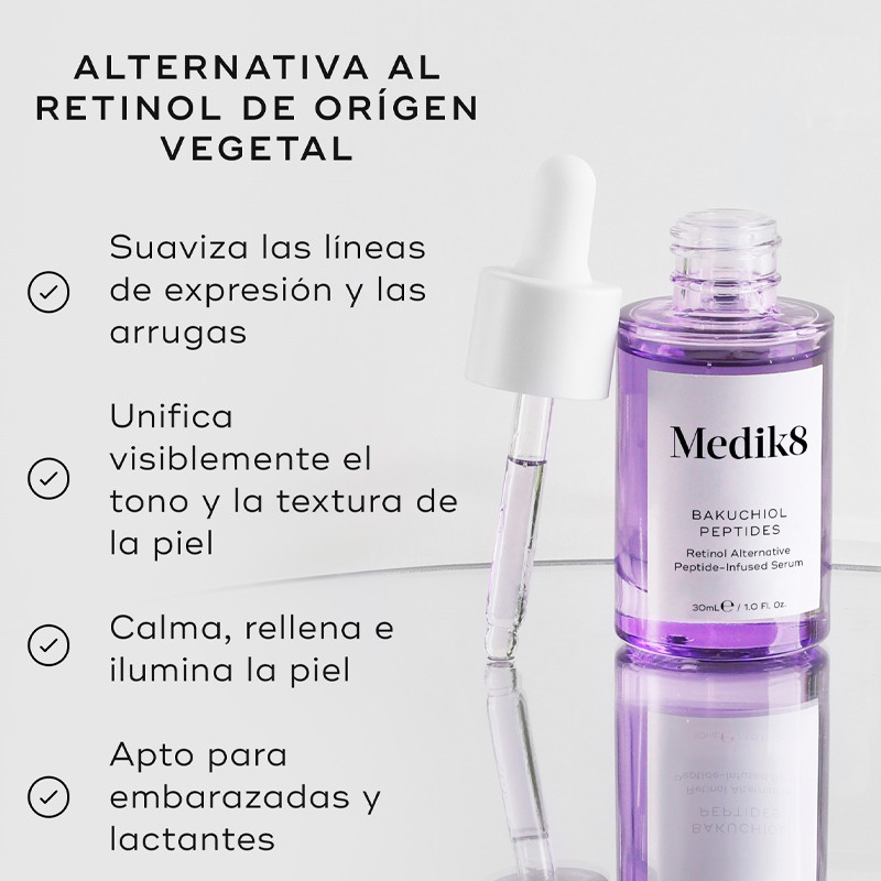Medik8 Bakuchiol Peptides Serum Tratamiento Antienvejecimiento – imagen 2