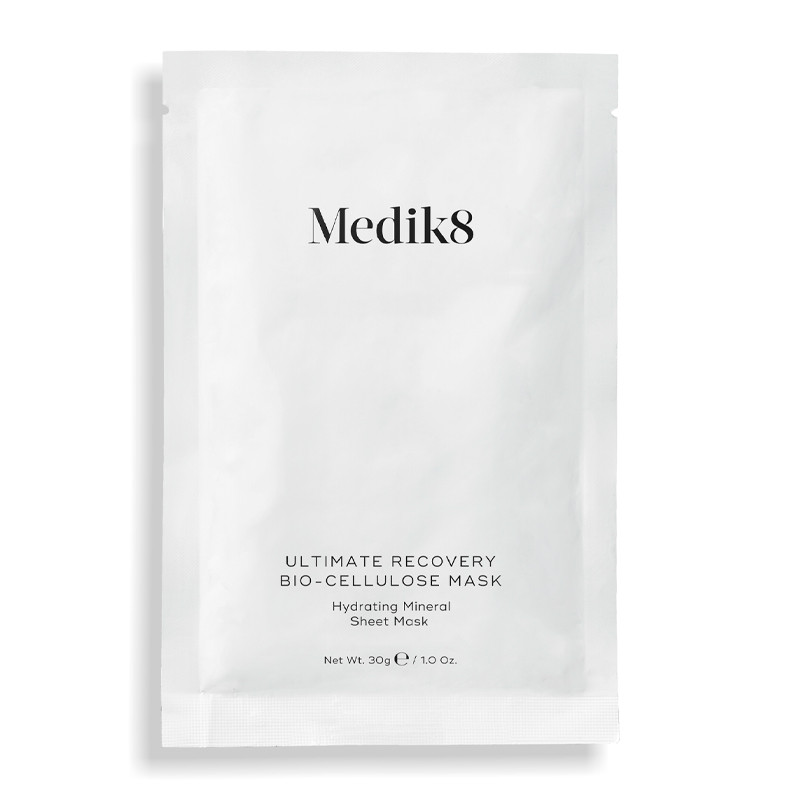 Medik8 Women's Face Skin Care Ultimate Recovery Bio Cellulose Mask Hydrating And Soothing Face Mask