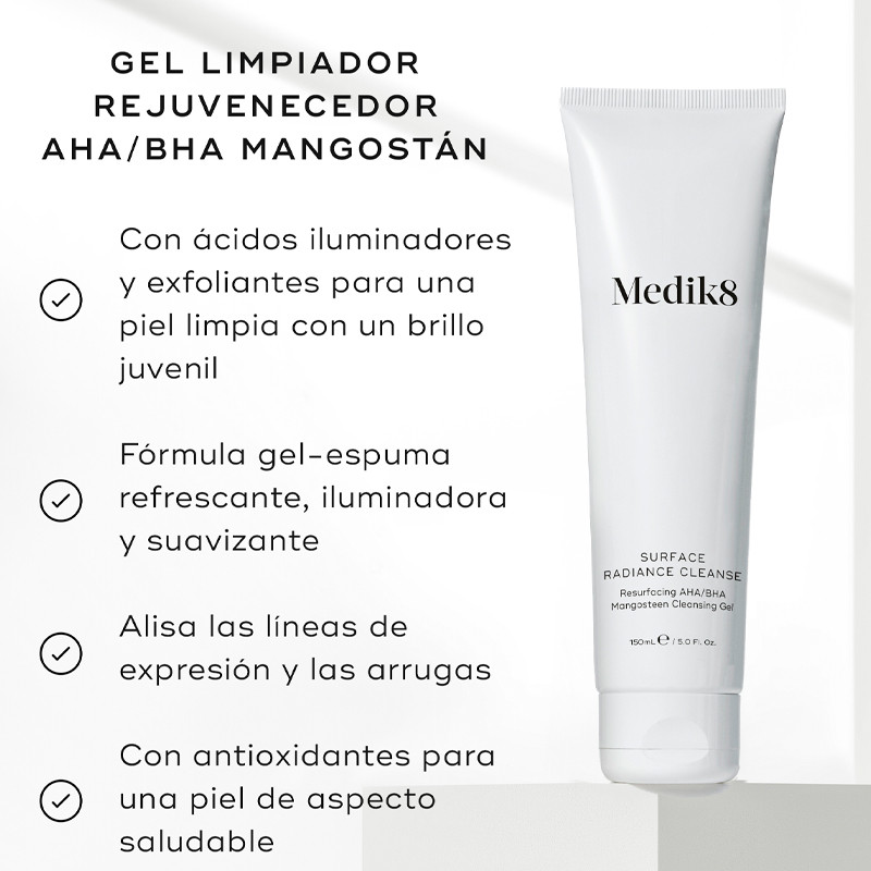 Medik8 Surface Radiance Cleanse Gel Limpiador – imagen 2