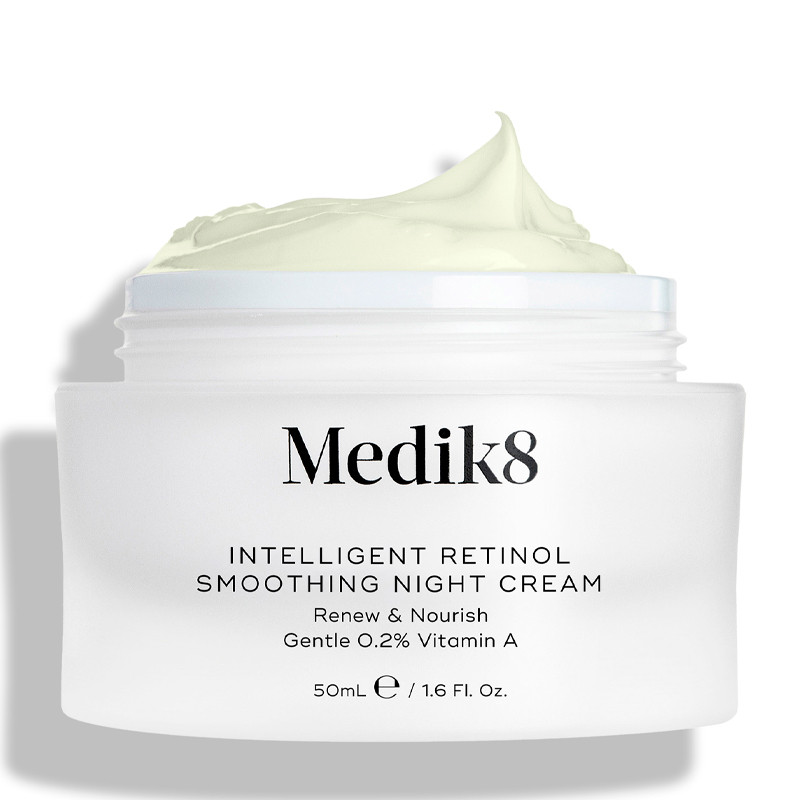 Medik8 Face Skin Care Intelligent Retinol Smoothing Night Cream Moisturizing and Firming Cream