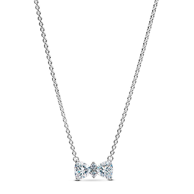 Pandora Silver Necklaces Bow Necklace 393509C01