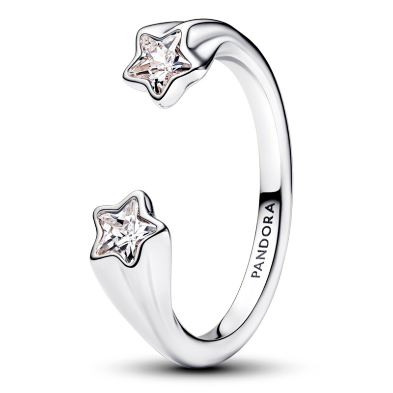 Pandora Anillo Abierto Estrellas Fugaces 193582C01