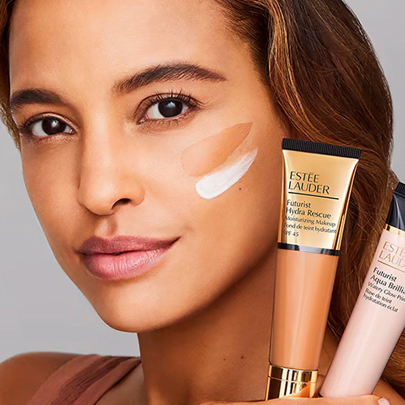 Estee Lauder Futurist Aqua Brillance Watery Glow Primer Prebase maquillaje – imagen 3