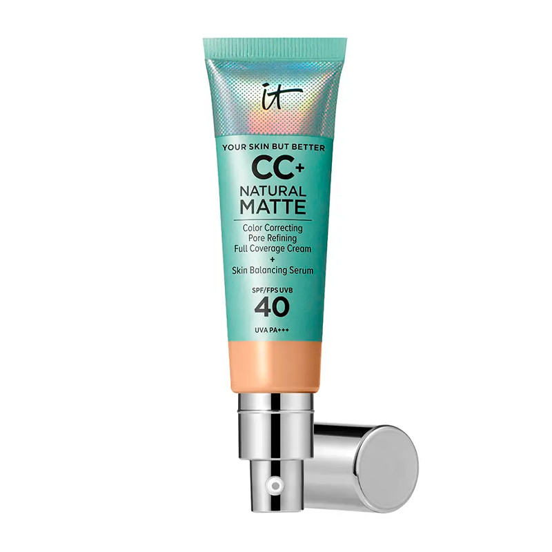 It Cosmetics Fondotinta Cc+ Cream Natural Matte Foundation With Spf 40 Base per il trucco con protezione MEDIUM (W)
