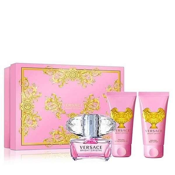 Versace Bright Crystal 3pcs 1.7 EDT spr, 1.7 b/l, 1.7 s/g (hard Box) #3 (8011003831067)