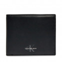 Leather Wallet With RFID Bill Compartment