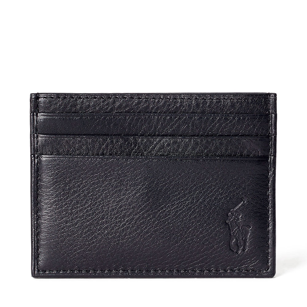 Ralph Lauren Bags TARJETERO DE PIEL GRANULADA
