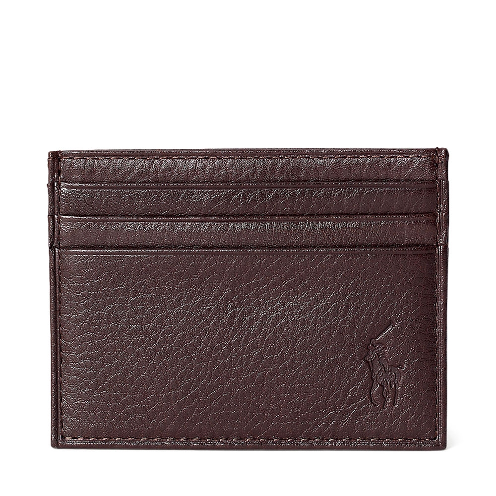 Ralph Lauren Bags TARJETERO DE PIEL GRANULADA