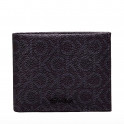 WALLET WITH BILL COMPARTMENT WITH LOGO AND RFID