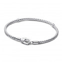 Bracelet chaîne Pandora Moments et fermoir clouté 593681C00