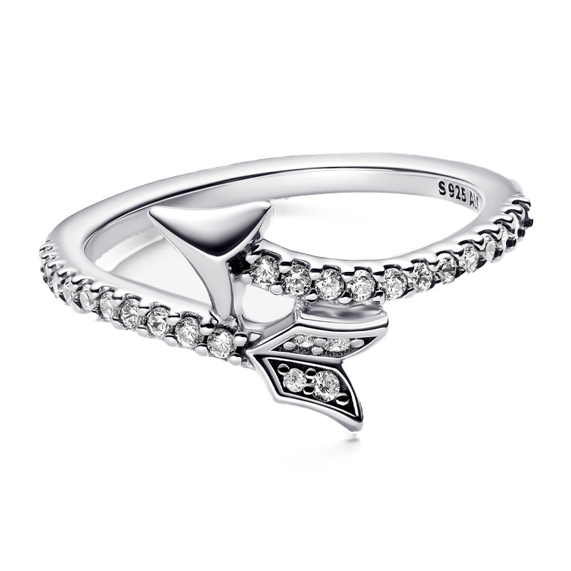 Pandora Silver Rings Shiny Arrow Ring 193619C01