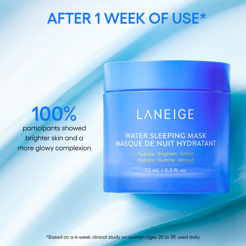 Laneige Water Sleeping Mask Mascarilla Hidratante - Iluminadora – imagen 2