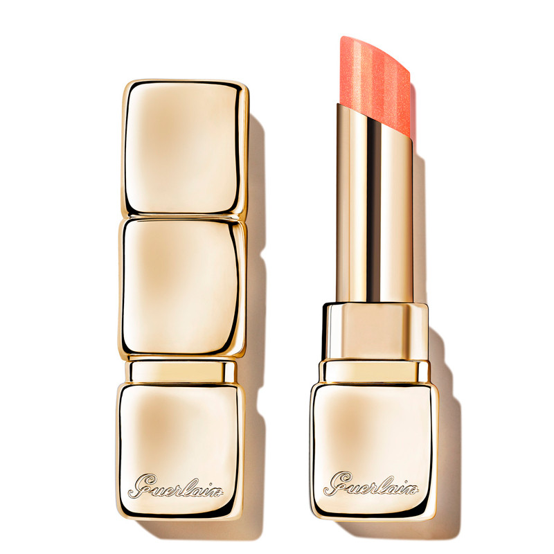 Guerlain Trattamenti Viso Kisskiss Bee Glow Pearly Balsamo colorato arricchito con miele e ingredienti naturali al 98% 389 PEARLY PEACH