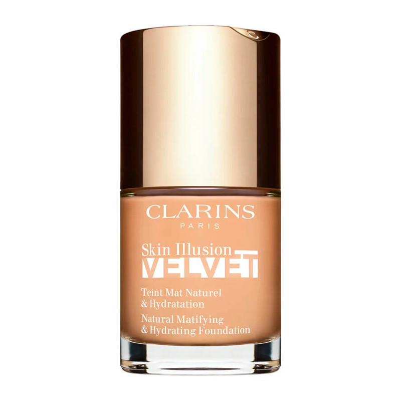 Clarins Bases Maquillaje Skin Illusion Velvet Maquillaje Sérum Acabado Mate