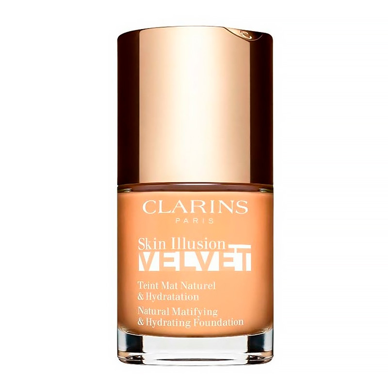 Clarins Bases Maquillaje Skin Illusion Velvet Maquillaje Sérum Acabado Mate