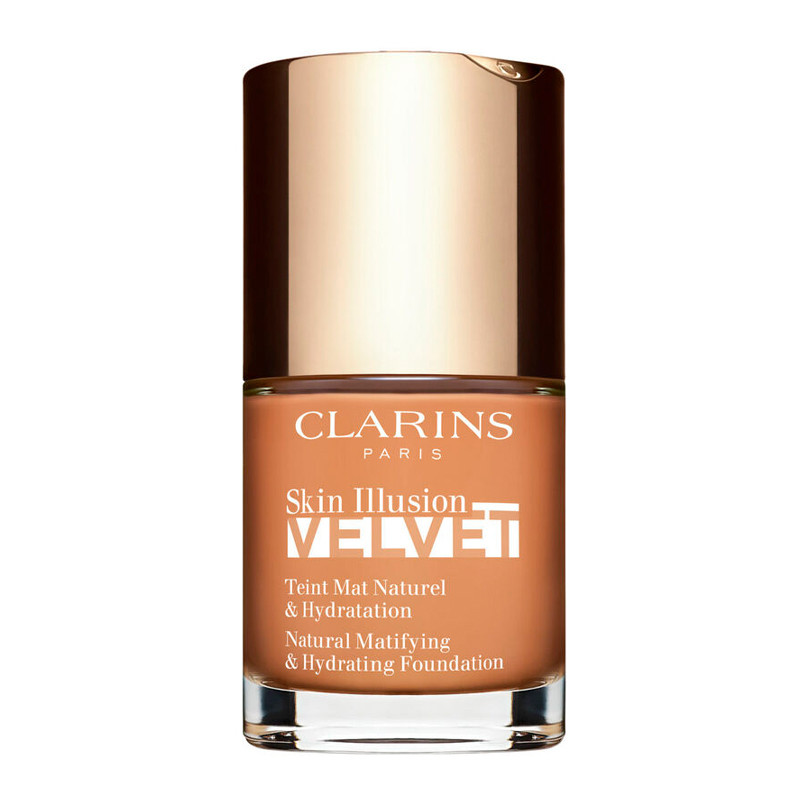 Clarins 113C Fluid Base Skin Illusion Velvet Makeup Matte Finish Serum
