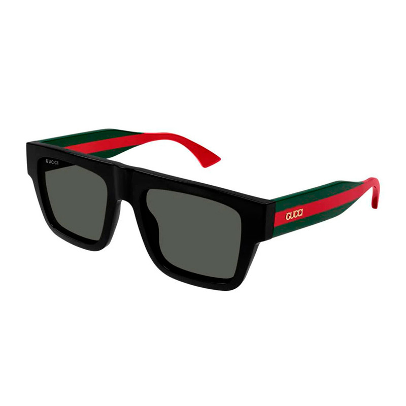 Gucci Man Sunglass GG1868S - Frame color: Black, Lens color: Grey