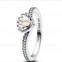 Disney Princess Ariel Shell Treated Freshwater Cultured Pearl Ring 193654C01