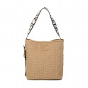 SHOPPER BAG EM TECIDO MONOGRAMA