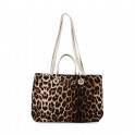 ANIMAL PRINT SHOPPER BAG