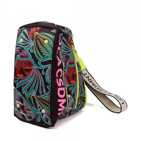 nylon-makeup-bag-with-floral-print-and-fluorescent-details