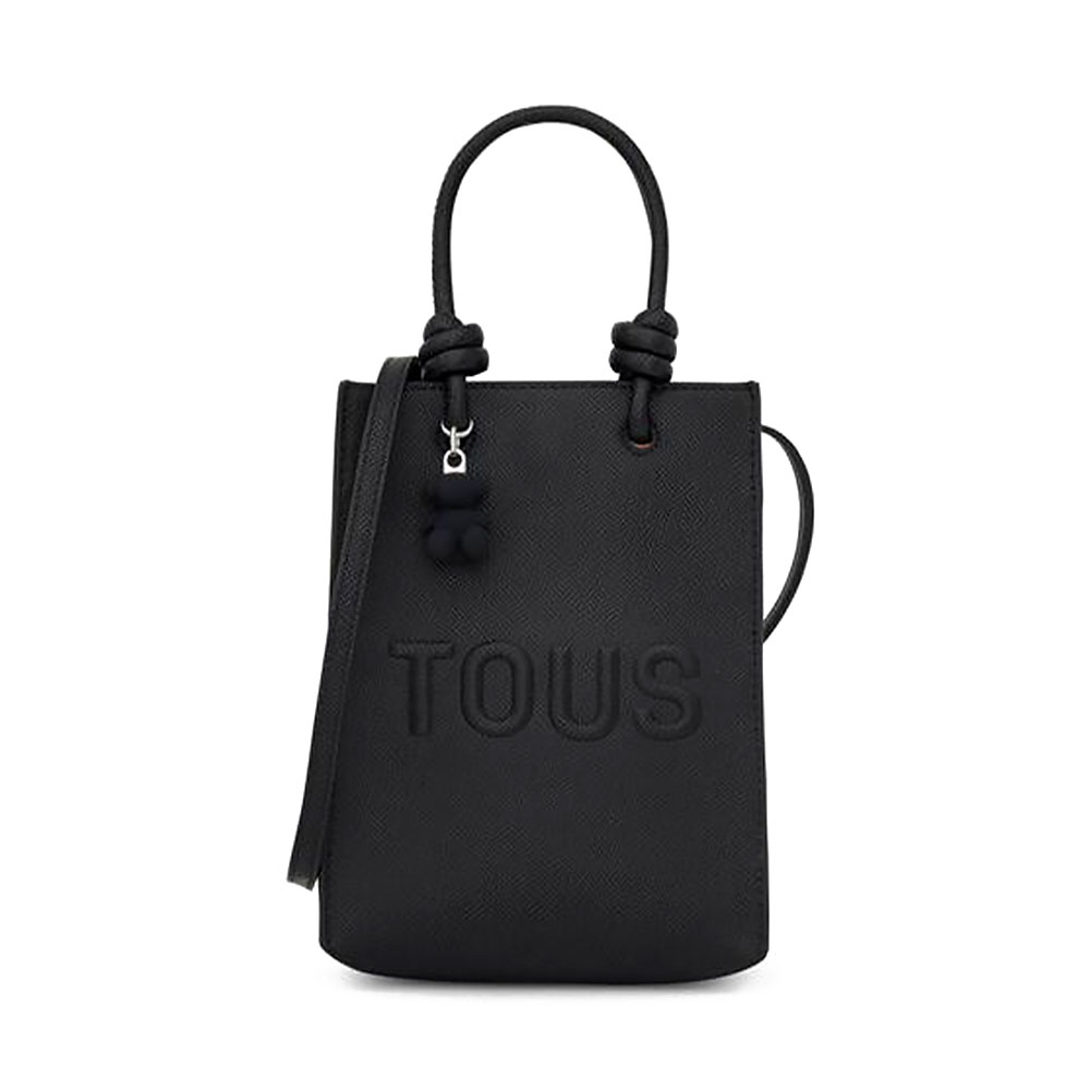 Tous Bags Borse da donna, articoli da toeletta e valigie Mini borsa Black Pop con ciondolo orsetto TOUS