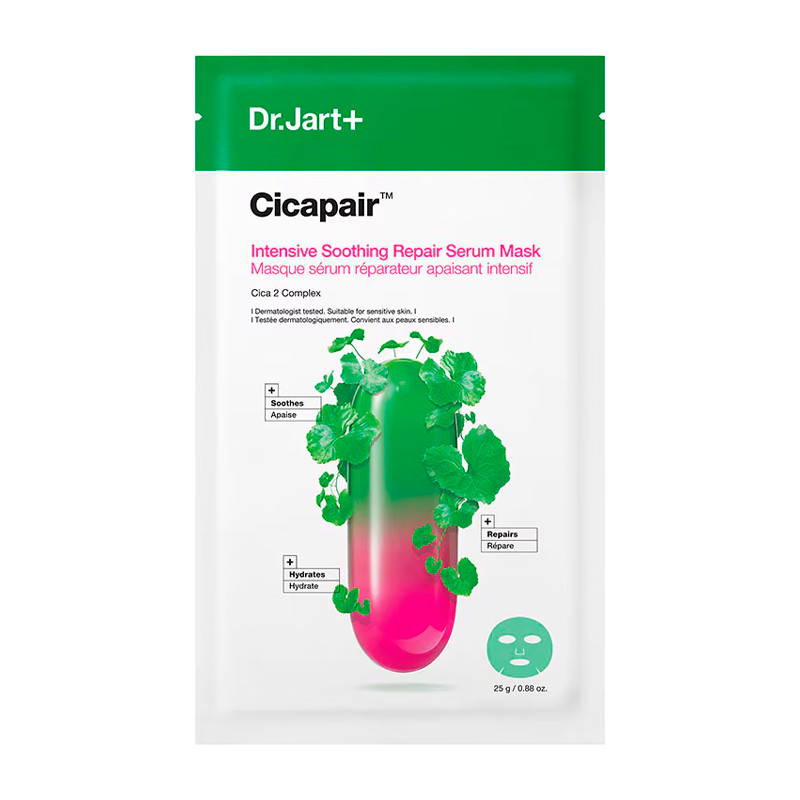 Dr. Jart + Dr. Jart + Cosmética Facial Intensive Soothing Repair Serum Mask Mascarilla Reparadora Y Calmante