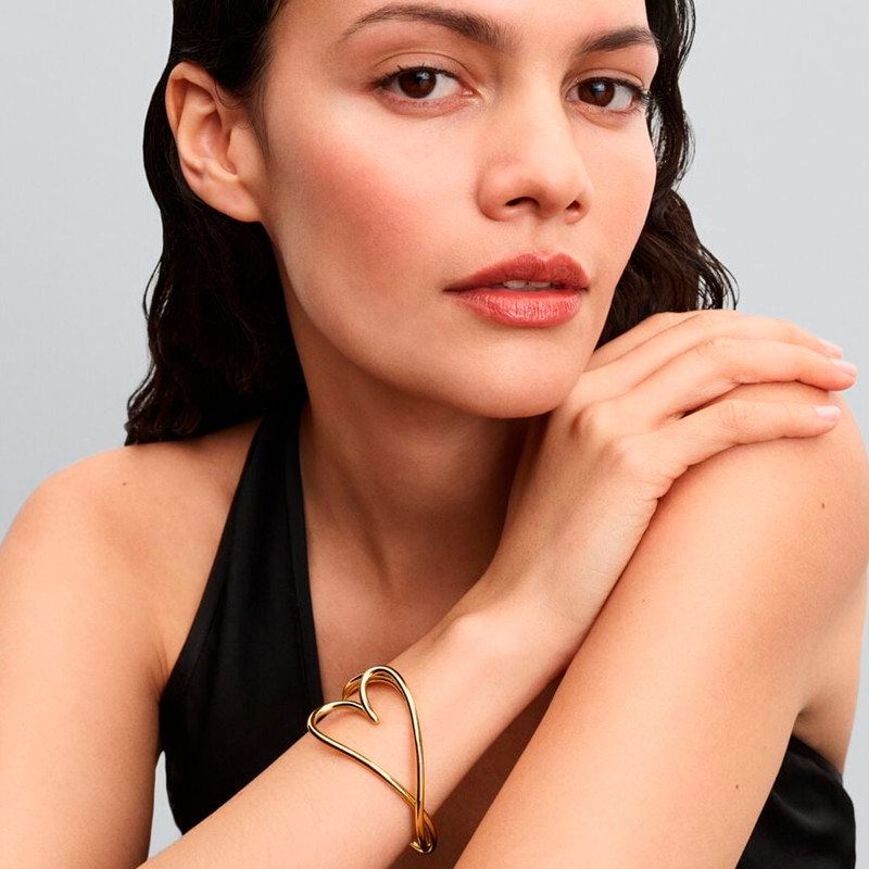 Pandora Pulsera de corazón con forma orgánica 563808C00 – imagen 2