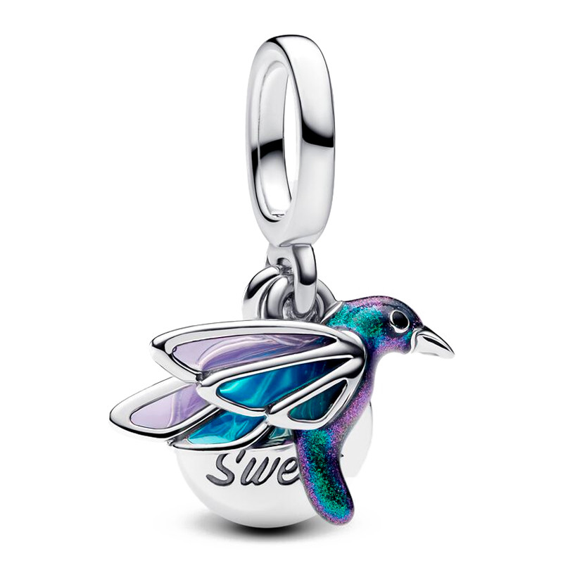 Pandora Charms Double Hummingbird Pendant Charm 793746C01