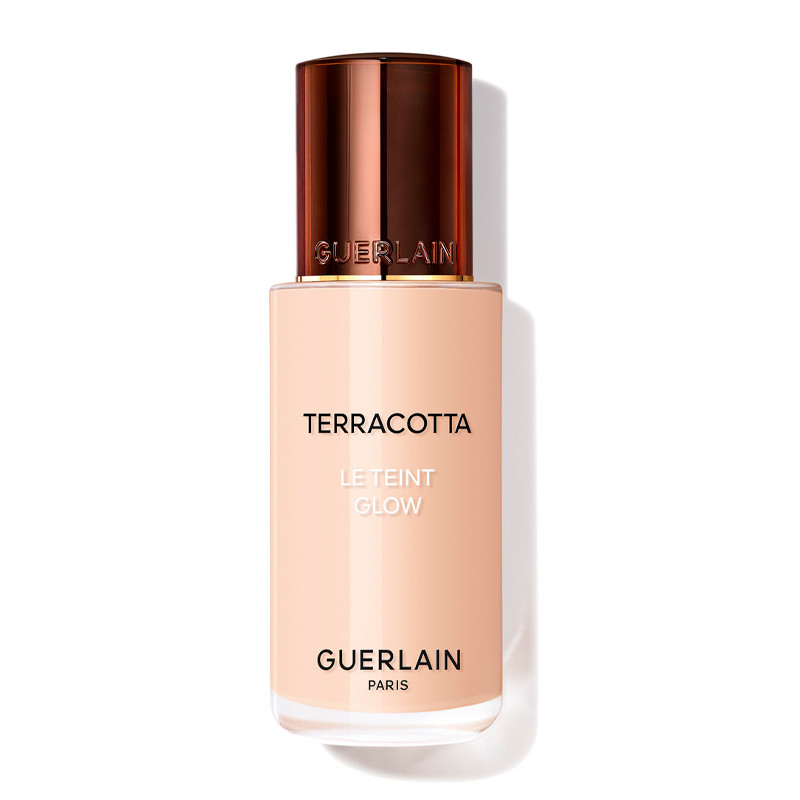 Guerlain 0C Cool,Rosé Fluid Base Terracotta Le Teint Glow Long-Lasting Natural Luminosity Foundation 0C Cool / Rosé