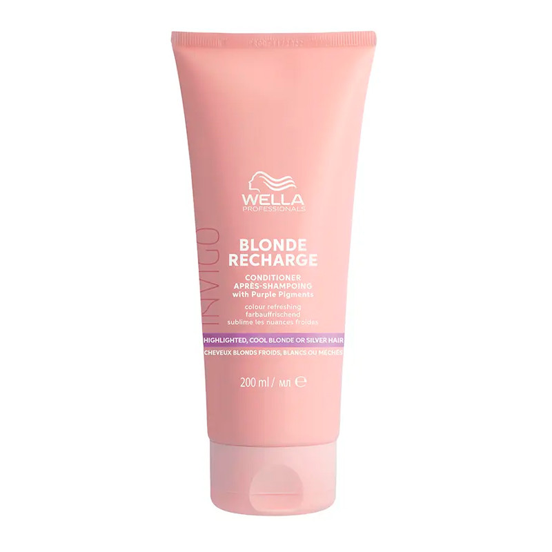 Wella Silver/Purple Conditioners Invigo Blonde Recharge Conditioner For Blonde Hair
