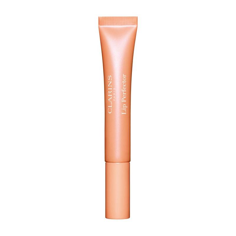 Clarins Lip Perfector Glow Brillo Resplandeciente Para Labios Y Pómulos Tono 22 Peach Glow 12 Ml - Imagen 3