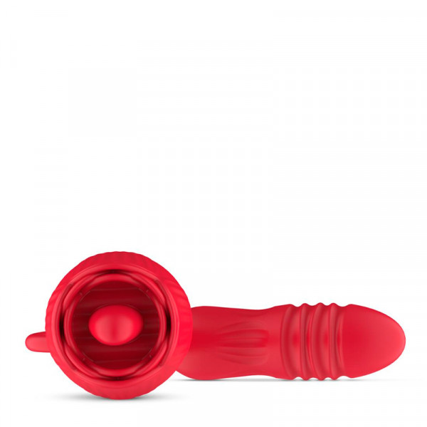 teazers-rose-vibrator-with-thrusting-dildo