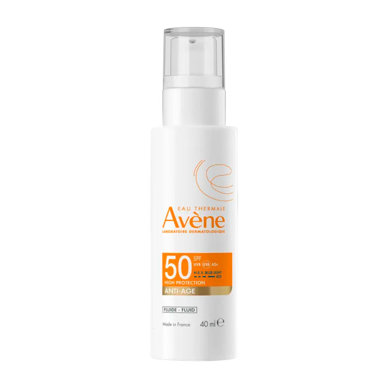 Avene Trattamenti Viso Eau Thermale Spf50 Fluido anti-età SPF50